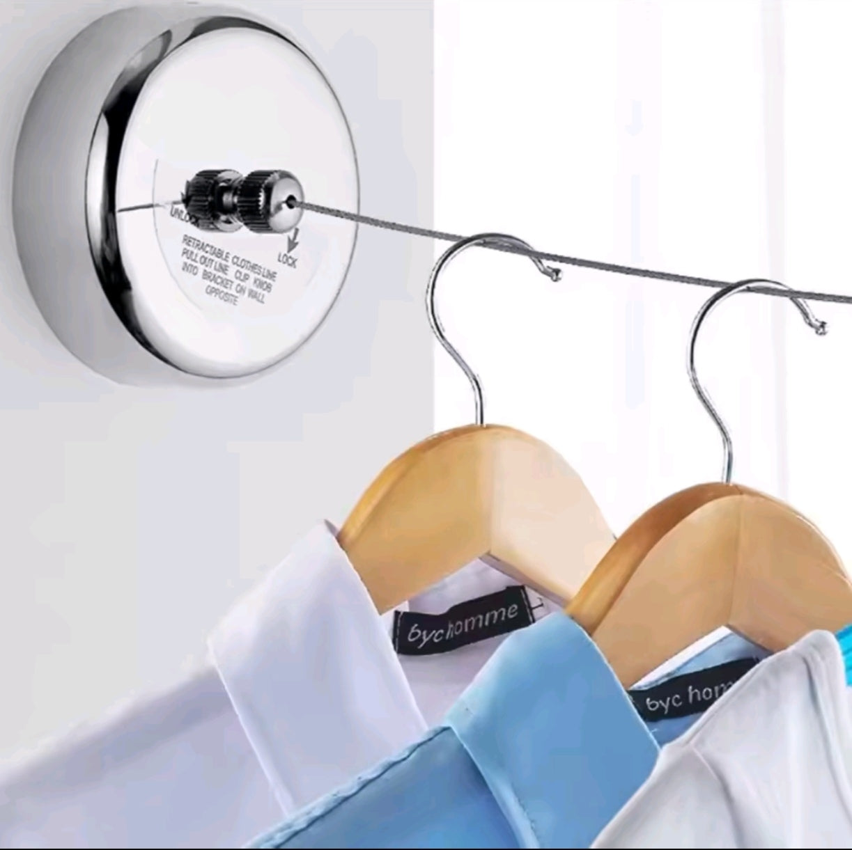 Sége linge doré منشر جداري قابل للسحب (تصميم ذهبي)🛎️🛎️🛎️🛎️